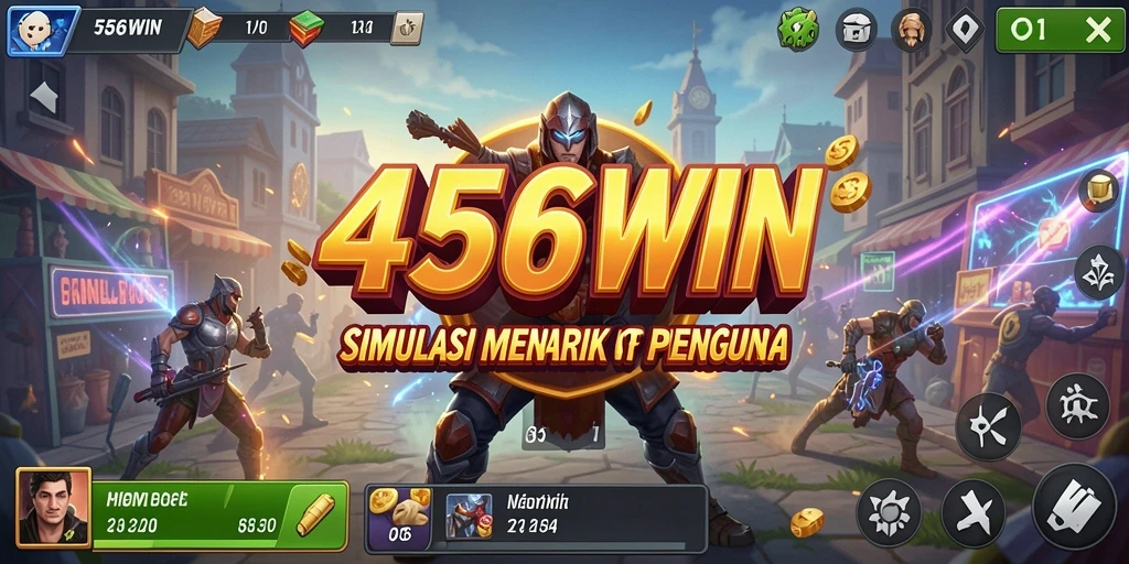 Tampilan gameplay menarik dari 456WIN dengan grafis simulasi yang realistis.