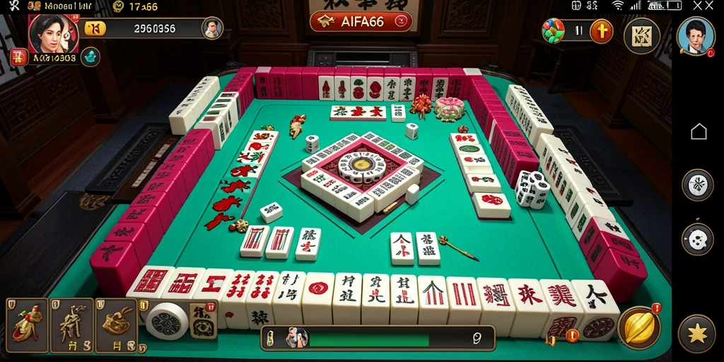 Tampilan gameplay seru AIFA66 dengan berbagai level Mahjong.