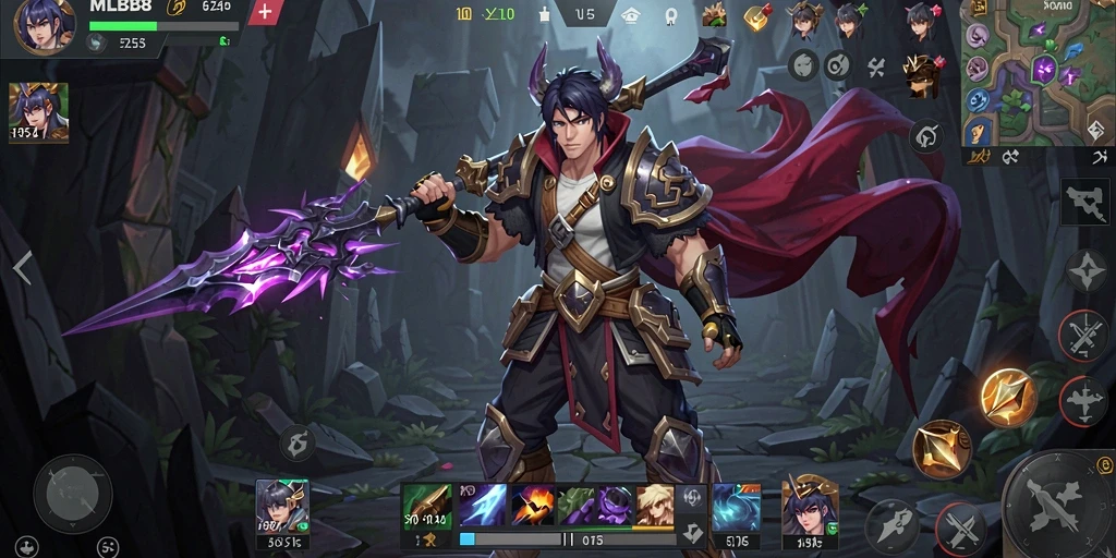Gameplay MLBB8 yang menegangkan dalam suasana horror.