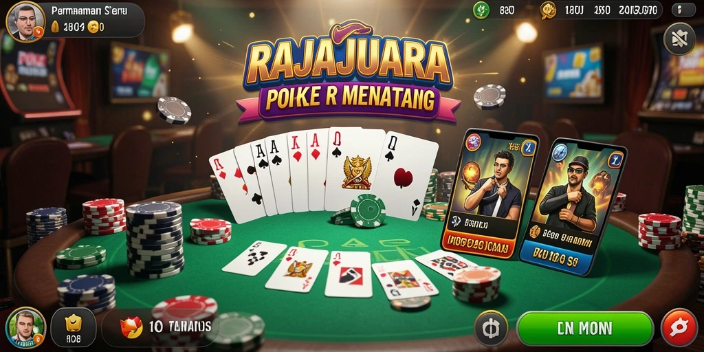Tampilan gameplay RAJAJUARA yang menegangkan dan seru.