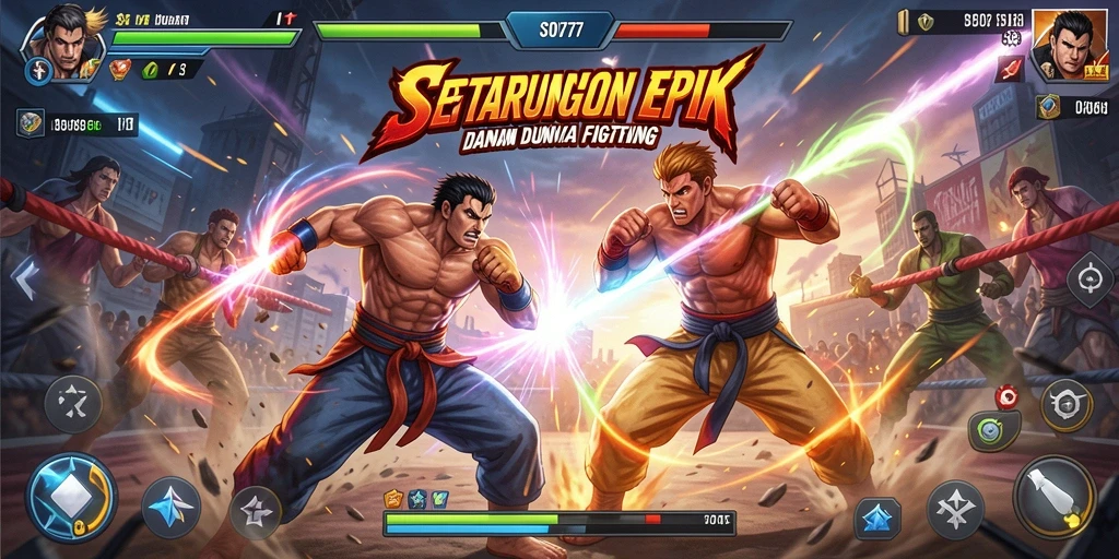 Gameplay menegangkan dari SOV777 dalam pertarungan Fighting.