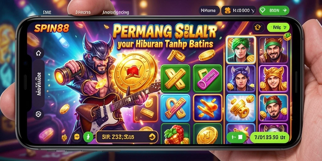 Tampilan gameplay SPIN88 yang seru dengan berbagai tema Slot yang menarik.
