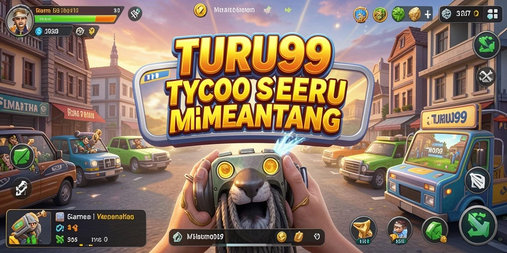 Tampilan gameplay TURU99 yang mendebarkan dan penuh strategi.